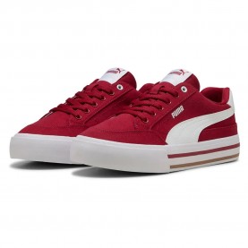 маратонки,мъжки,маратонки,puma,court,classic,vulc,fs,trainers,dark,crimson,puma,white,(red)