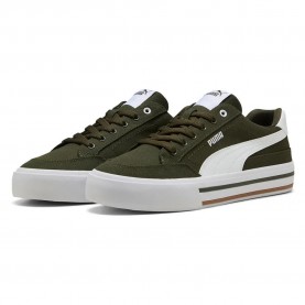 маратонки,мъжки,маратонки,puma,court,classic,vulc,fs,trainers,green,(dark,olive,puma,white)