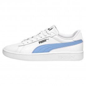 маратонки,детски,маратонки,puma,smash,3.0,l,jr,trainers,puma,white,blissful,blue,puma,black,(white)