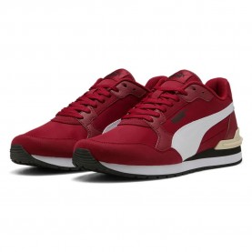 маратонки,мъжки,маратонки,puma,st,runner,v4,nl,trainers,dark,crimson,puma,white,puma,black,alpine,snow,(red)
