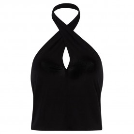 потник,дамски,топове,protest,alena,halter,sleeveless,top,true,black,(black)