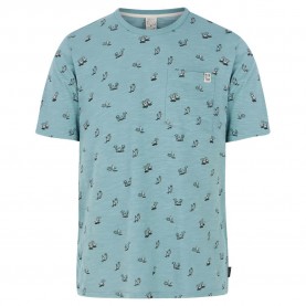 тениска,мъжки,тениски,protest,elston,short,sleeve,t,shirt,arctic,green,(blue)