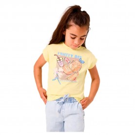 тениска,детски,тениски,garcia,c54602,short,sleeve,t,shirt,soft,lemon,(yellow)