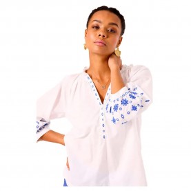 дамски,блузи,дамски,ризи,garcia,d50031,3,4,sleeve,blouse,white,(off,white)