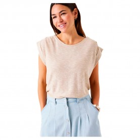 тениска,дамски,тениски,garcia,e50209,short,sleeve,t,shirt,beige