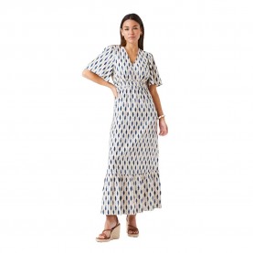 рокля,дамски,поли,и,рокли,garcia,e50281,short,sleeve,long,dress,white