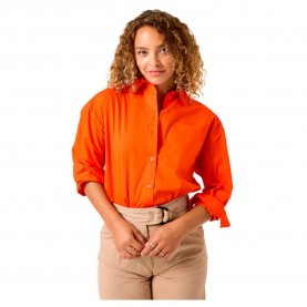 риза,с,дълъг,ръкав,дамски,блузи,дамски,ризи,garcia,z0019,long,sleeve,shirt,tangerine,red,(orange)