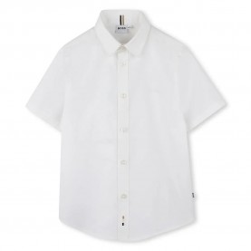 риза,с,къс,ръкав,детски,ризи,boss,j52001,short,sleeve,shirt,white