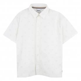 риза,с,къс,ръкав,детски,ризи,boss,j52006,short,sleeve,shirt,white