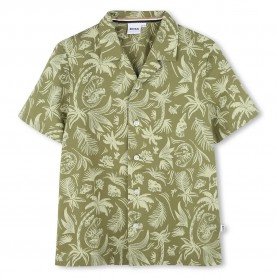 риза,с,къс,ръкав,детски,ризи,boss,j52007,short,sleeve,shirt,dark,green,(green)