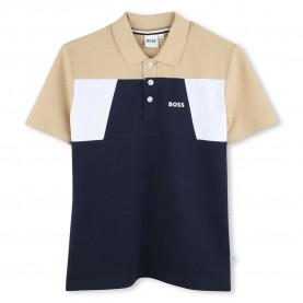 детски,блузи,с,яка,boss,j52016,short,sleeve,polo,marine,(blue)
