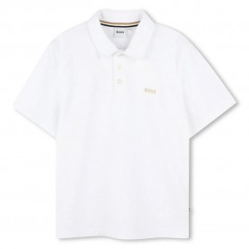 детски,блузи,с,яка,boss,j52017,short,sleeve,polo,white