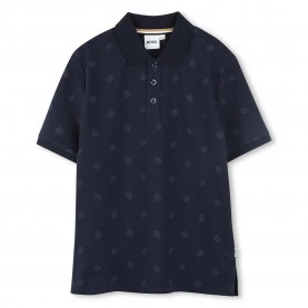 детски,блузи,с,яка,boss,j52019,short,sleeve,polo,marine,(blue)