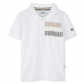 детски,блузи,с,яка,boss,j52100,short,sleeve,polo,white