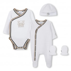 пижама,детски,пижами,boss,j52179,pyjama,white