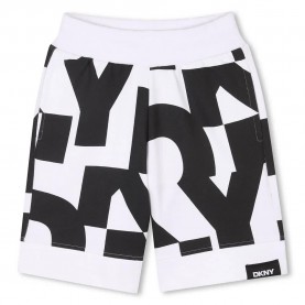 къси,панталони,детски,панталони,dkny,d62238,shorts,white