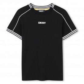 тениска,детски,тениски,dkny,d62293,short,sleeve,t,shirt,black