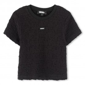 тениска,детски,тениски,dkny,d62310,short,sleeve,t,shirt,black