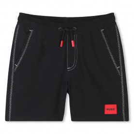 бански,гащета,детски,бански,костюми,hugo,g00331,swimming,shorts,black