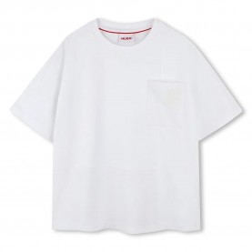 тениска,детски,тениски,hugo,g00342,short,sleeve,t,shirt,white
