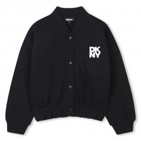 блуза,детски,блузи,dkny,d62284,full,zip,sweatshirt,black