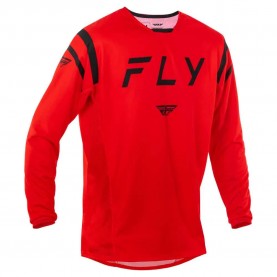 блуза,с,дълъг,ръкав,мъжки,тениски,дамски,тениски,fly,racing,kinetic,center,long,sleeve,jersey,red,(red,black)