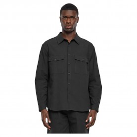 риза,с,дълъг,ръкав,мъжки,ризи,urban,classics,basic,crepe,long,sleeve,shirt,black