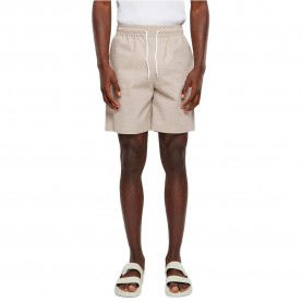 Къси панталони Urban classics Basic Seersucker sweat shorts - Cloud (Beige) къси,панталони,мъжки,панталони,urban,classics,basic,seersucker,sweat,shorts,cloud,(beige)