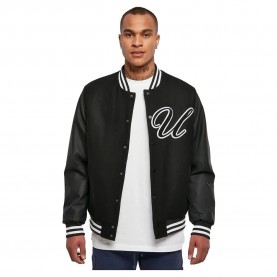 яке,мъжки,якета,urban,classics,big,u,college,bomber,jacket,black