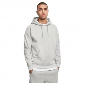 Суичър Urban classics Blank hoodie - Grey (Light Asphalt) суичър,мъжки,пуловери,urban,classics,blank,hoodie,grey,(light,asphalt)