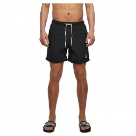 бански,гащета,мъжки,бански,костюми,urban,classics,block,swimming,shorts,2,units,vintage,green,black,(black)