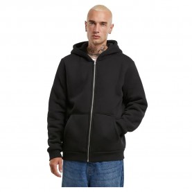 блуза,мъжки,пуловери,urban,classics,bonded,sherpa,full,zip,sweatshirt,black