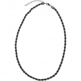 бижутерия,urban,classics,charon,interwine,necklace,gun,metal,(silver)