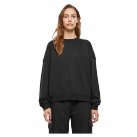 блуза,дамски,блузи,urban,classics,oversized,light,terry,tb6855,sweatshirt,black