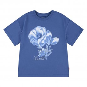 тениска,детски,тениски,levi´s,®,floral,oversized,short,sleeve,t,shirt,blue,(true,navy)