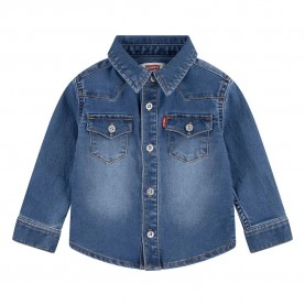 риза,с,дълъг,ръкав,детски,ризи,levi's®,my,first,barstow,long,sleeve,shirt,blue