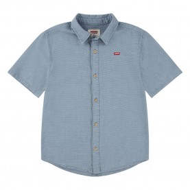 футболна,фланелка,детски,ризи,levi´s,®,woven,short,sleeve,shirt,blue,(sail,away)