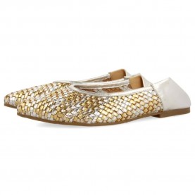 обувки,дамски,обувки,gioseppo,hersey,ballet,pumps,golden
