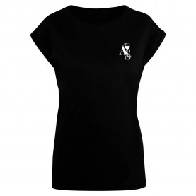 дамска,тениска,дамски,тениски,miss,tee,a,s,club,ladies,short,sleeve,t,shirt,black,(black)
