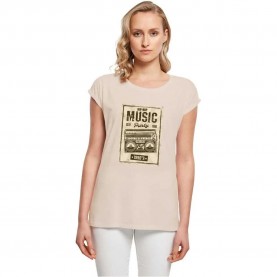 Тениска Miss tee Retro Boom short sleeve T-shirt - Beige (White Sand) тениска,мъжки,тениски,дамски,тениски,miss,tee,retro,boom,short,sleeve,t,shirt,beige,(white,sand)