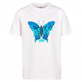 тениска,детски,тениски,mister,tee,butterfly,floating,short,sleeve,t,shirt,white,(white)