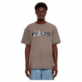 тениска,мъжки,тениски,mister,tee,cagedchrome,acid,heavy,short,sleeve,t,shirt,brown,(asphalt)