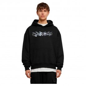 суичър,мъжки,пуловери,mister,tee,cagedchrome,ultra,heavy,oversize,hoodie,black
