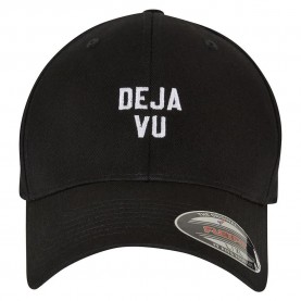 тениска,всички,шапки,mister,tee,deja,vu,cap,cap,black,(black,white)
