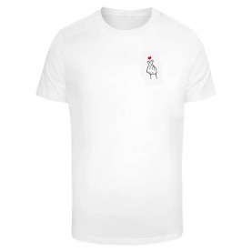 тениска,мъжки,тениски,mister,tee,love,sign,2.0,short,sleeve,t,shirt,white