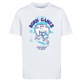 тениска,детски,тениски,mister,tee,natural,born,gamer,vintage,short,sleeve,t,shirt,white,(white)
