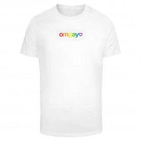 тениска,мъжки,тениски,mister,tee,omgay,rainbow,pride,short,sleeve,t,shirt,white