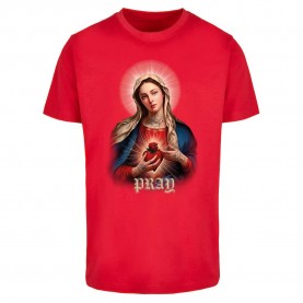 тениска,мъжки,тениски,mister,tee,praying,mary,short,sleeve,t,shirt,city,red,(red)