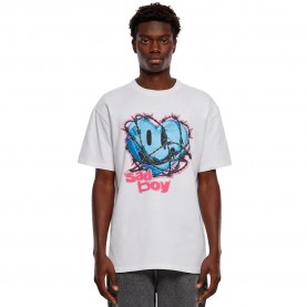детска,тениска,мъжки,тениски,mister,tee,sad,boy,heavy,short,sleeve,t,shirt,white,(white)