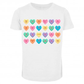 тениска,детски,тениски,mister,tee,sweet,heart,candy,short,sleeve,t,shirt,white,(white)